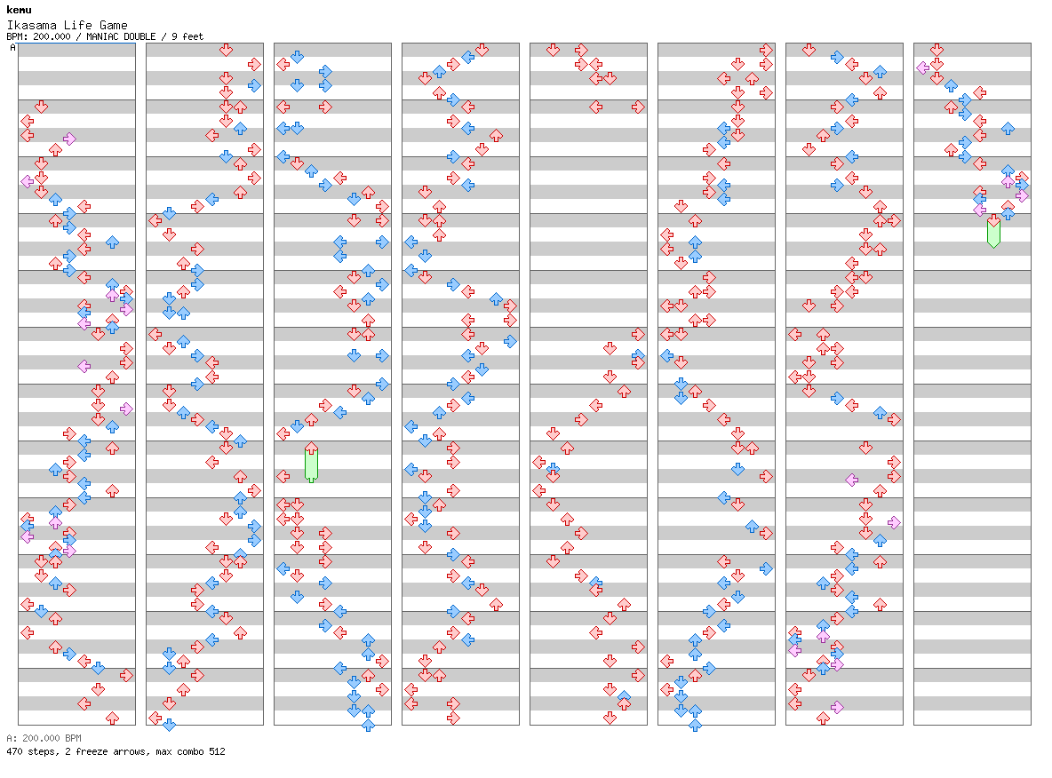 [Round 2 Doubles] - Ikasama Life Game / 8 / MANIAC