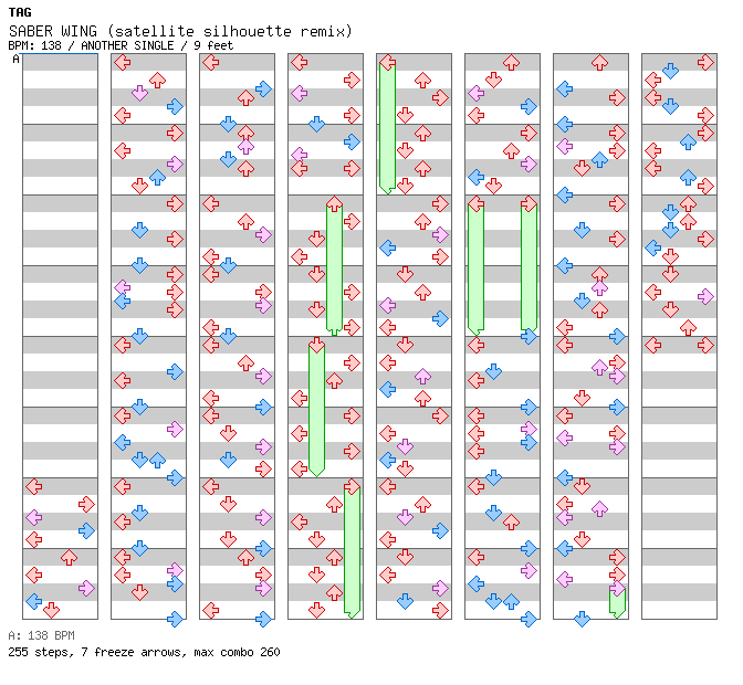 SABER WING (satellite silhouette remix) / 4 / ANOTHER