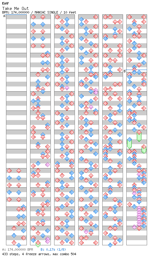 [Qualifier Singles] - Take Me Out / 4 / MANIAC