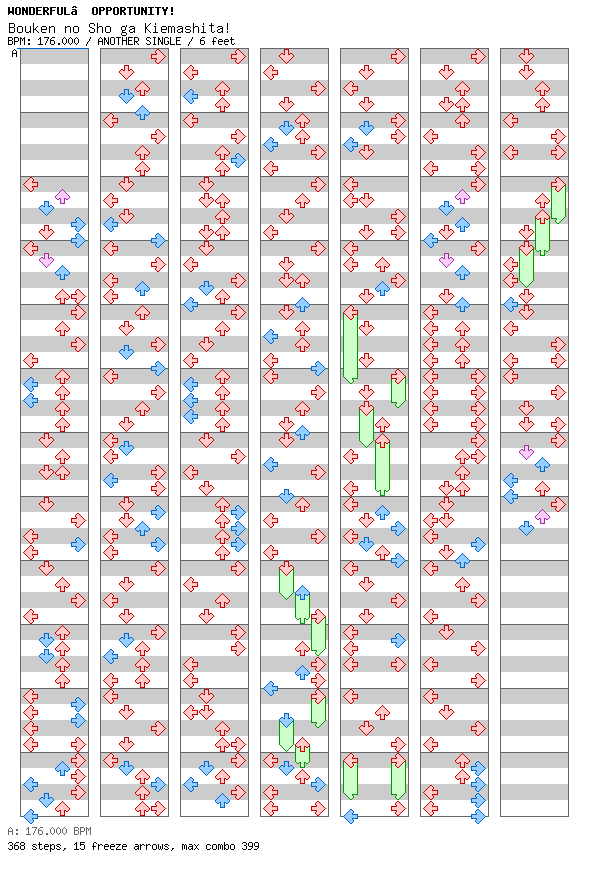 [Round 1 Singles] - Bouken no Sho ga Kiemashita / 4 / ANOTHER