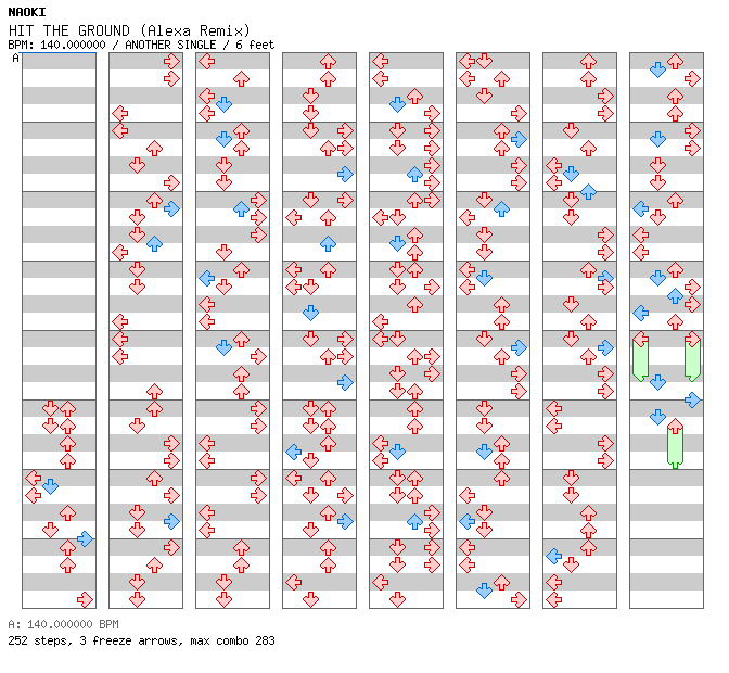 [Falling Apart] - HIT THE GROUND (Alexa Remix) / 4 / ANOTHER