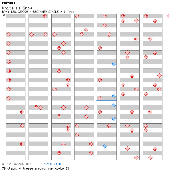 [Speed Changes] - White As Snow / 4 / BEGINNER