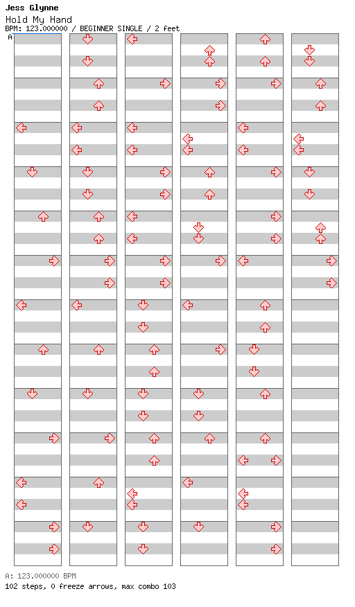 [Scrabble] - Hold My Hand / 4 / BEGINNER