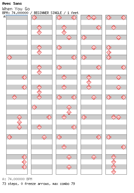 When You Go / 4 / BEGINNER