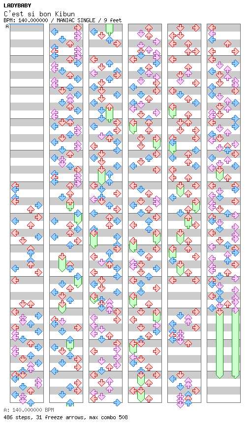 [Round 1] - C'est si bon Kibun / 4 / MANIAC