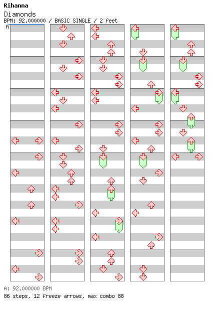 Diamonds / 4 / BASIC