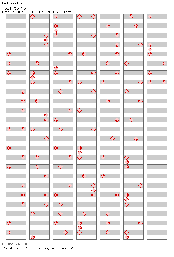 Roll to Me / 4 / BEGINNER