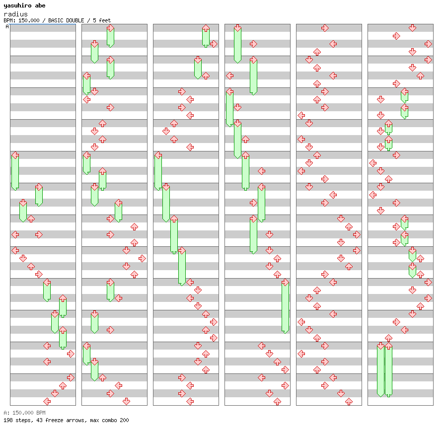 radius / 8 / BASIC