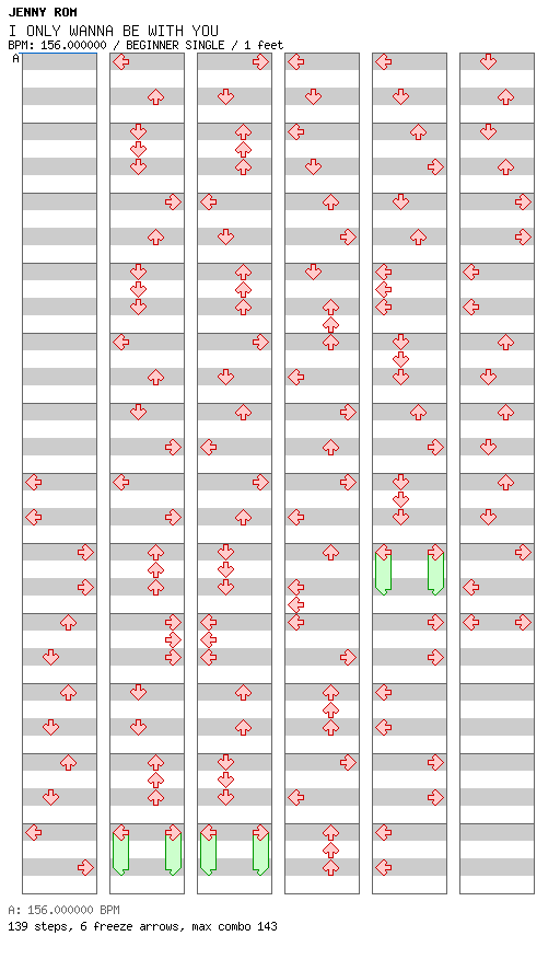 [Round G] - I ONLY WANNA BE WITH YOU / 4 / BEGINNER
