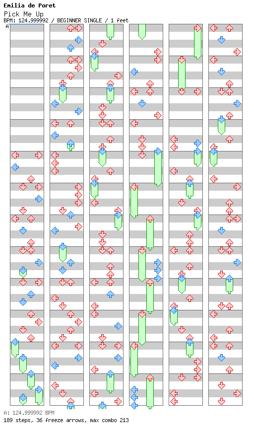 [Round 1] - Pick Me Up / 4 / BEGINNER