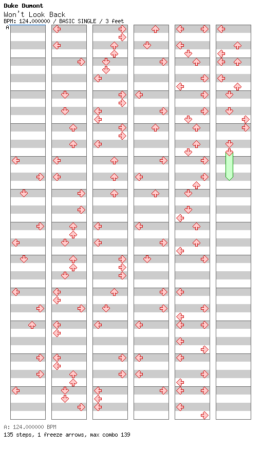 [Round 1] - Won't Look Back / 4 / BASIC
