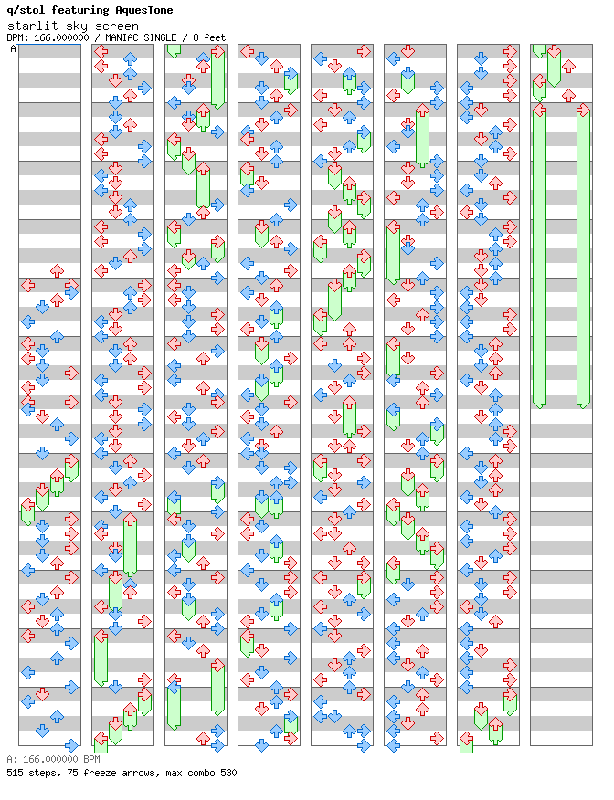 [Round L] - starlit sky screen / 4 / MANIAC