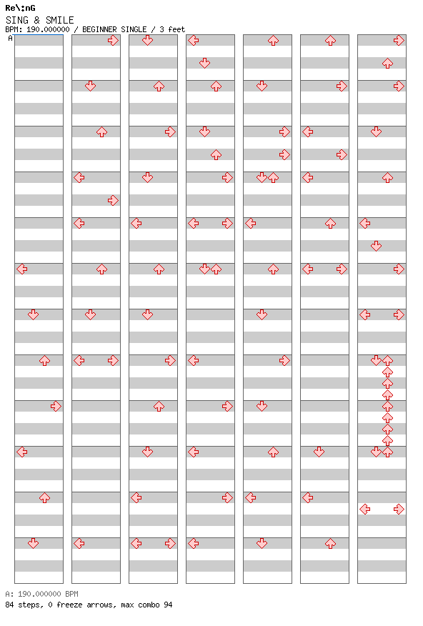 SING & SMILE / 4 / BEGINNER