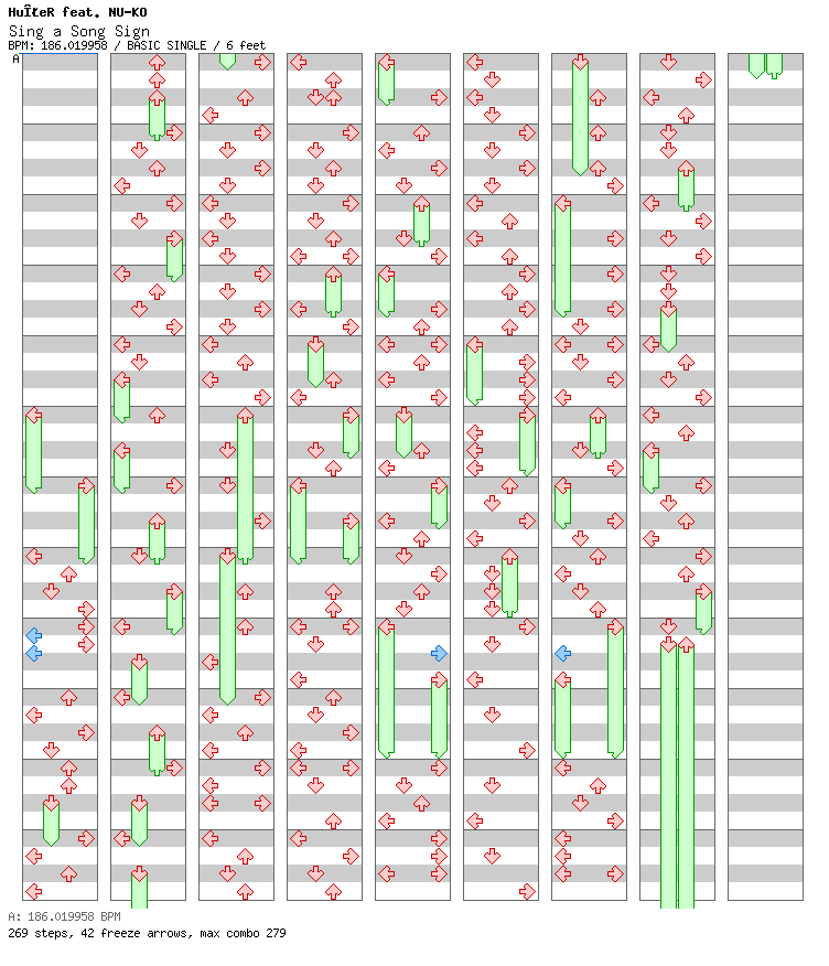 Sing a Song Sign / 4 / BASIC