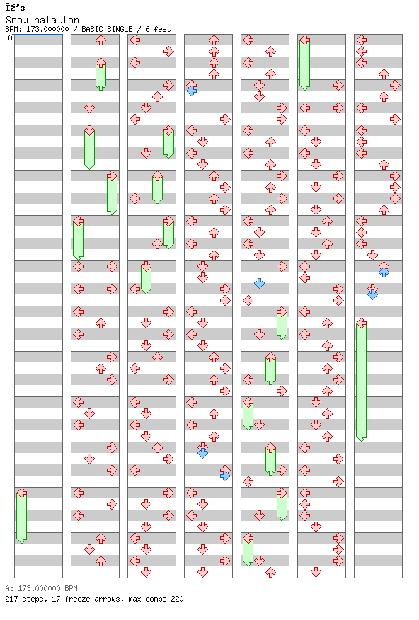 Snow halation / 4 / BASIC