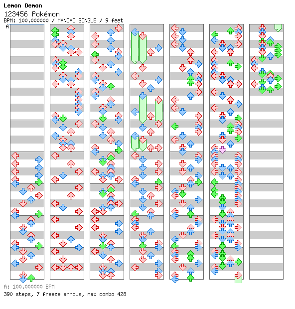 [Round C] - 123456 Pokemon / 4 / MANIAC