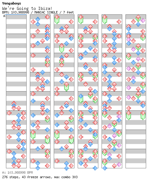 [Round H] - We're Going to Ibiza / 4 / MANIAC