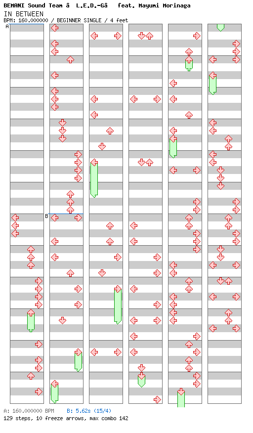 IN BETWEEN / 4 / BEGINNER