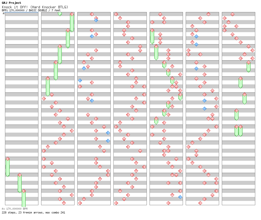 Knock it Off! (Hard Knocker BTLG) / 8 / BASIC