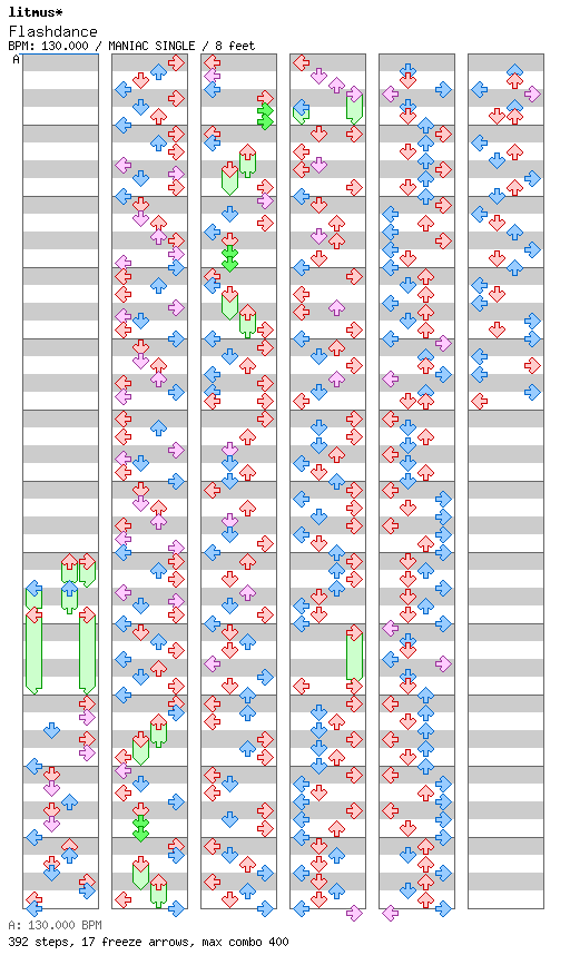 [Round F] - Flashdance {TikalFan9000} / 4 / MANIAC