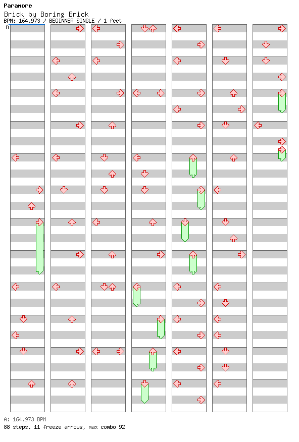 Brick by Boring Brick / 4 / BEGINNER