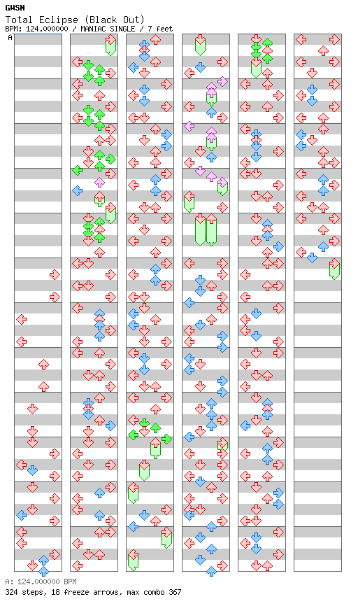 [Round 2] - Total Eclipse (Black Out) / 4 / MANIAC