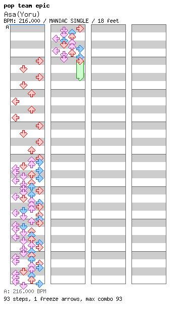 Asa(Yoru) / 4 / MANIAC