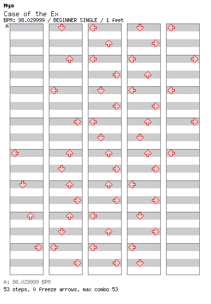 Case of the Ex / 4 / BEGINNER