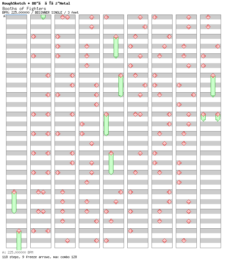 Booths of Fighters / 4 / BEGINNER