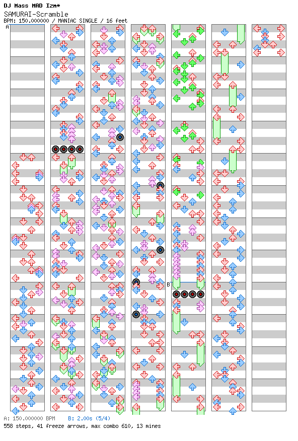 SAMURAI-Scramble / 4 / MANIAC