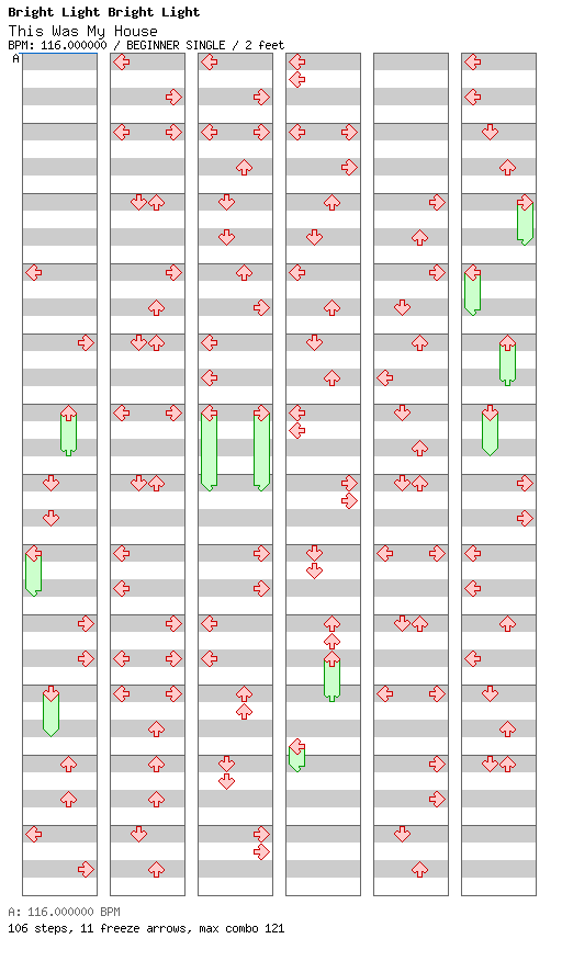 This Was My House / 4 / BEGINNER