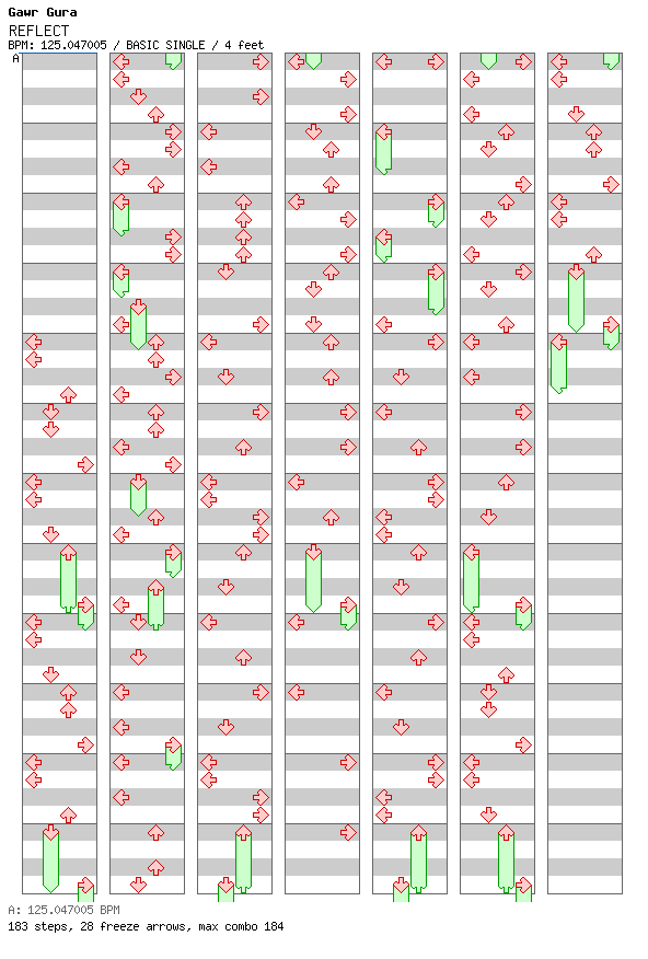 REFLECT (ddrDave's cut) / 4 / BASIC