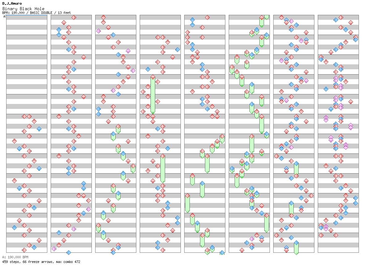Binary Black Hole / 8 / BASIC
