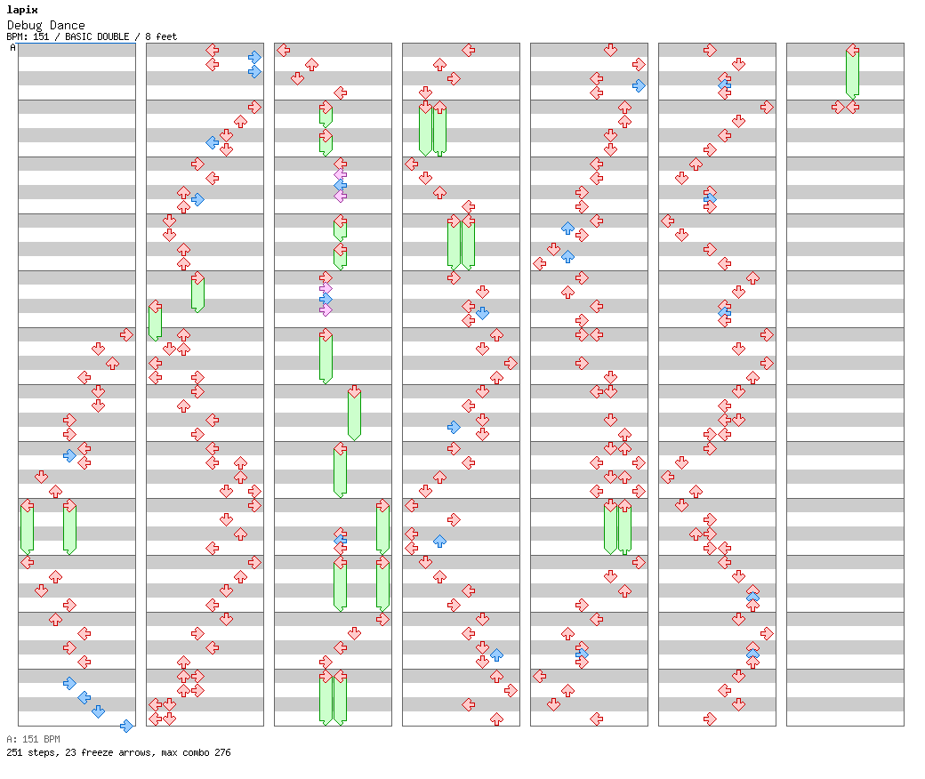 Debug Dance / 8 / BASIC