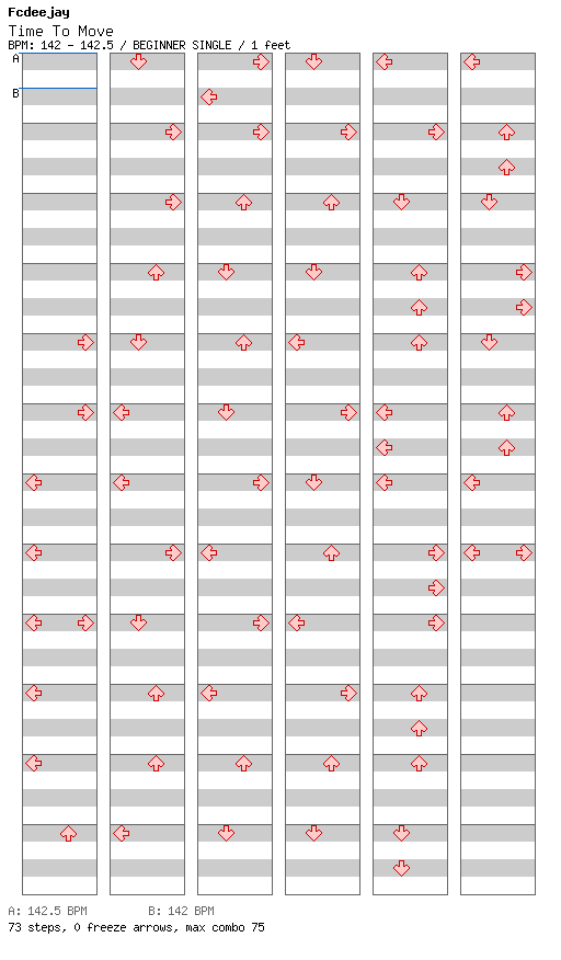 Time To Move / 4 / BEGINNER