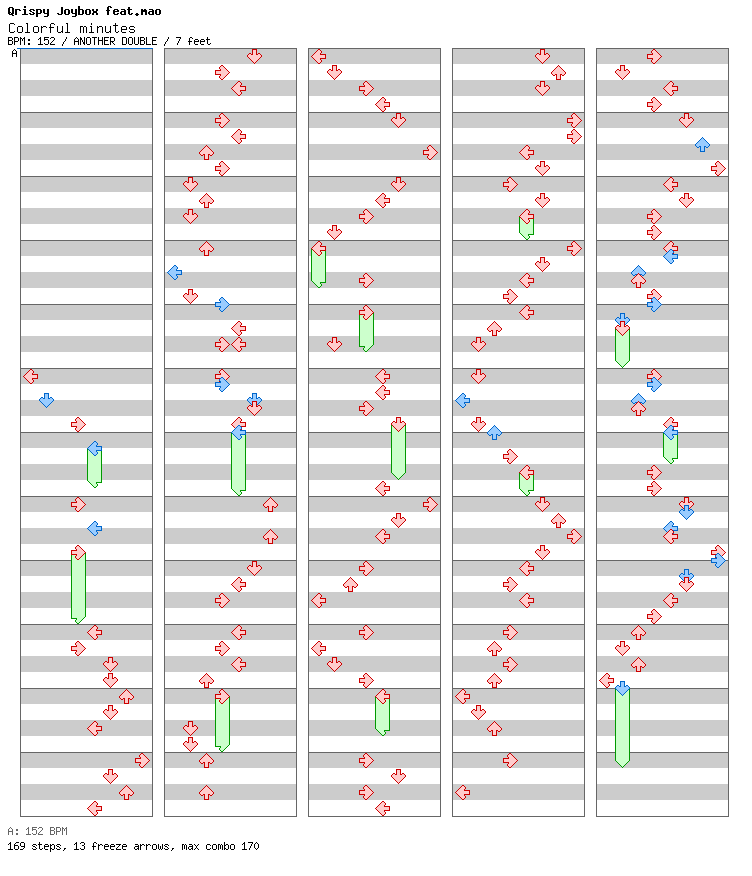 Colorful minutes / 8 / ANOTHER