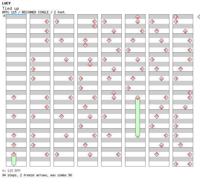 Tied up / 4 / BEGINNER