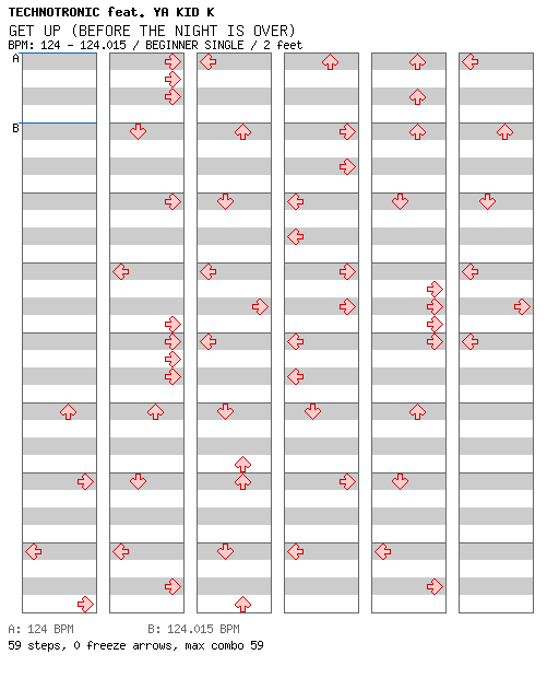 GET UP (BEFORE THE NIGHT IS OVER) / 4 / BEGINNER