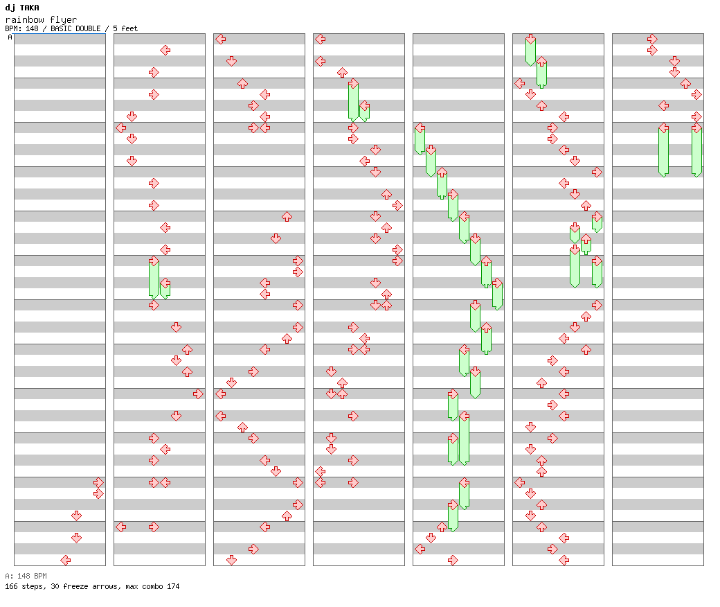 rainbow flyer / 8 / BASIC