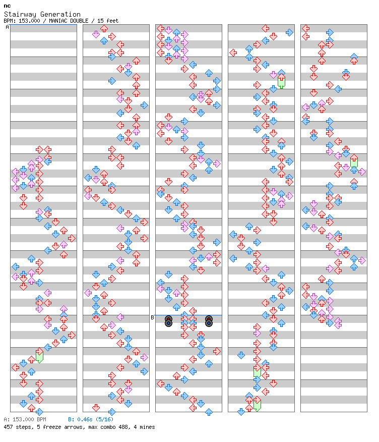 Stairway Generation / 8 / MANIAC