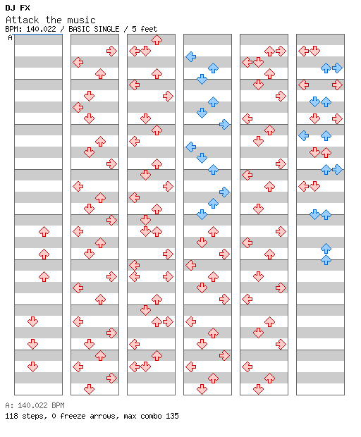 Attack the music / 4 / BASIC