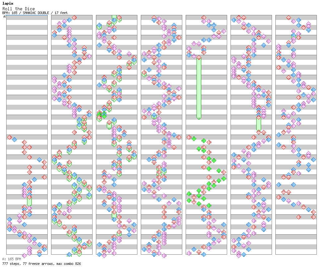 Roll the Dice / 8 / SMANIAC