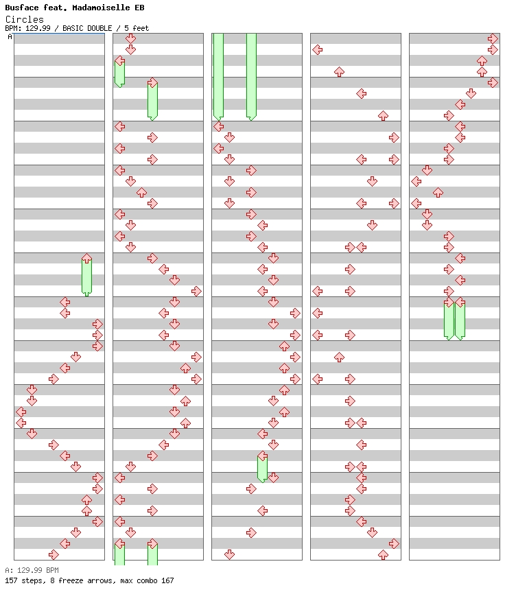 Circles / 8 / BASIC