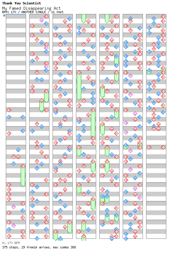 My Famed Disappearing Act / 4 / ANOTHER