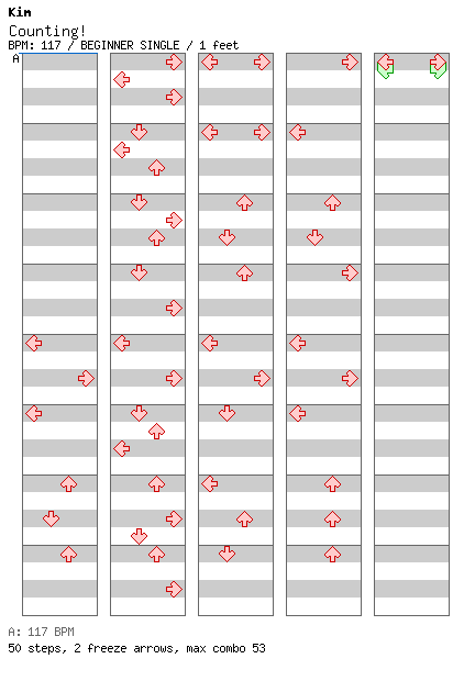 Counting! / 4 / BEGINNER