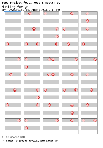 HUNTING FOR YOU / 4 / BEGINNER