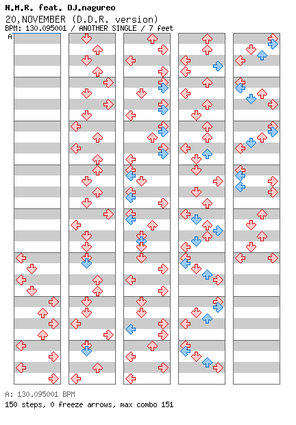 20,NOVEMBER(D.D.R. version) / 4 / ANOTHER