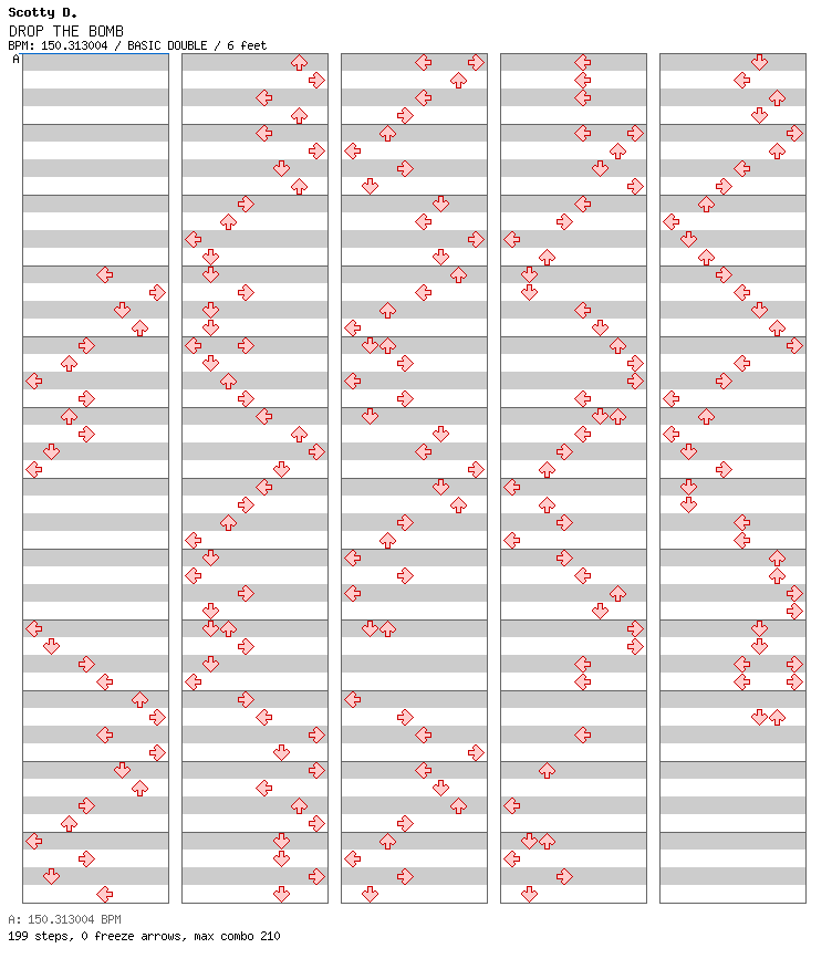 DROP THE BOMB / 8 / BASIC