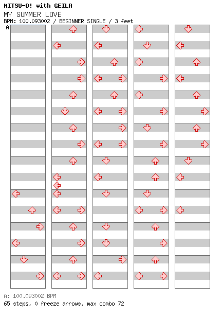 MY SUMMER LOVE / 4 / BEGINNER