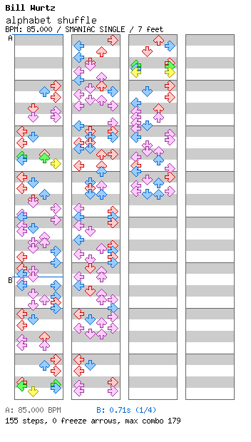 alphabet shuffle / 4 / SMANIAC